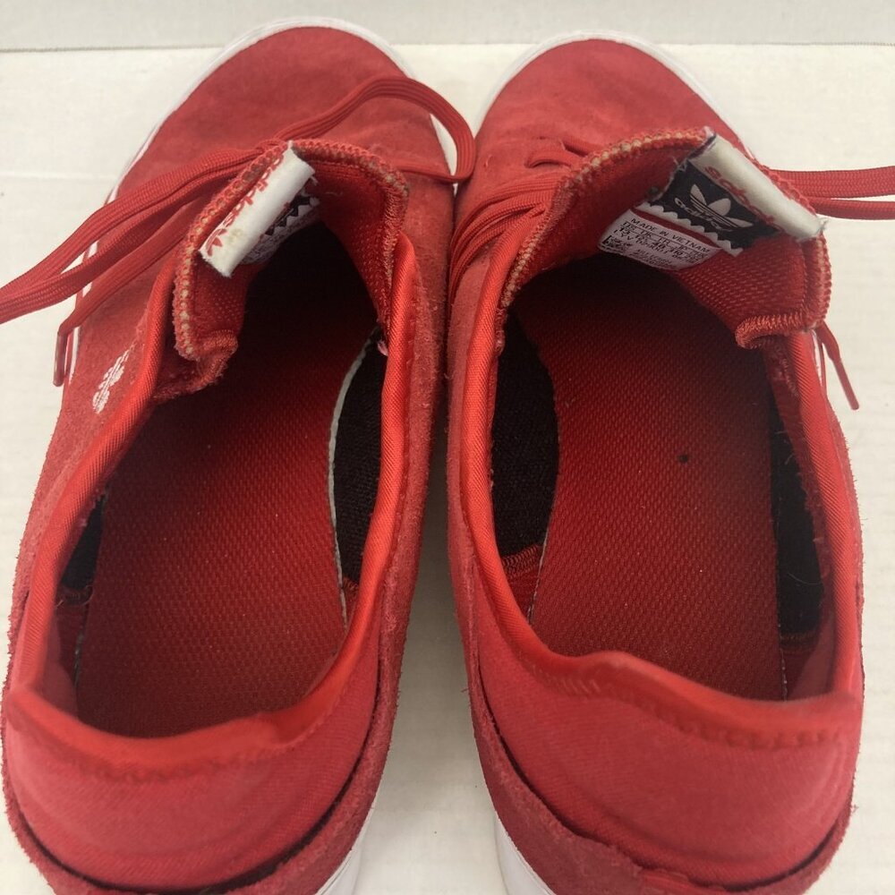 Adidas Sabalo Shoes Mens Size 13 Red Suede Skate Sneakers Low Top Classic Style - Picture 11 of 16